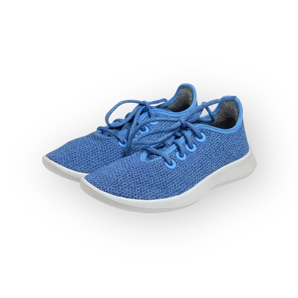 new Allbirds ⚘ Sustainable Tree Runner Lightweight Sneakers ⚘ Buoyant Blue ⚘ 6M - Picture 7 of 16